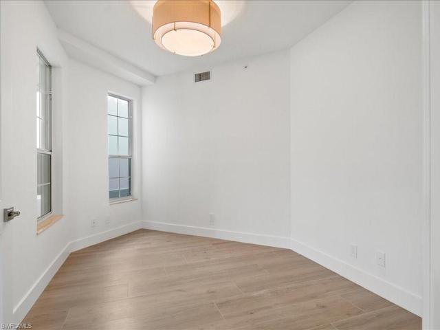 3rd bedroom or can be used as den, has closet and french doors