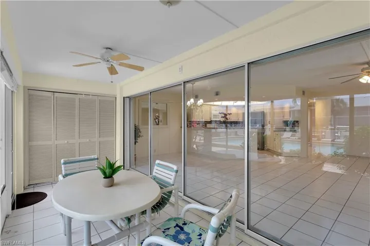 Equipped with MANUAL SHUTTERS on front andside windows and impact resistant glass porchYOU ARE READY FOR ANY WEATHER!