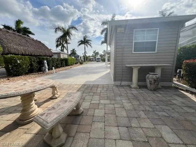 View of patio
