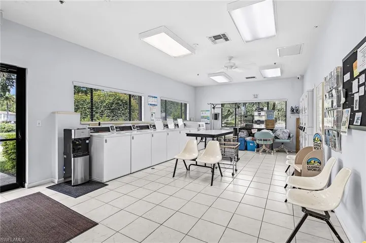 Laundry room.
