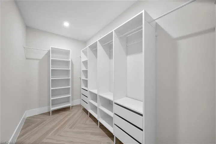 View of spacious closet