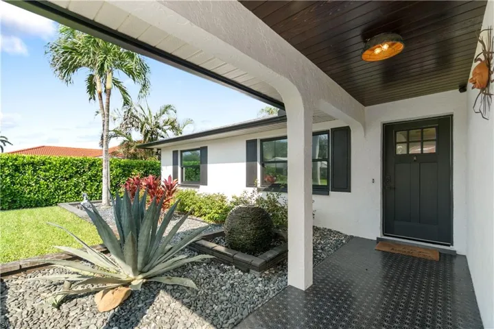 View of property entrance