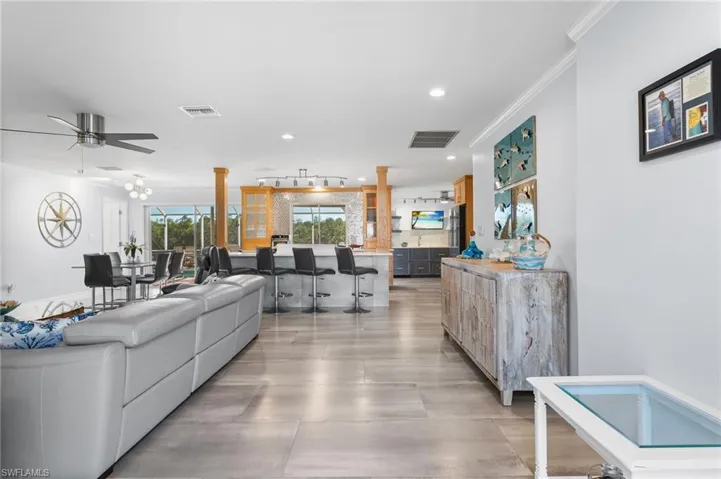 Your view as you enter this meticulously maintained home!