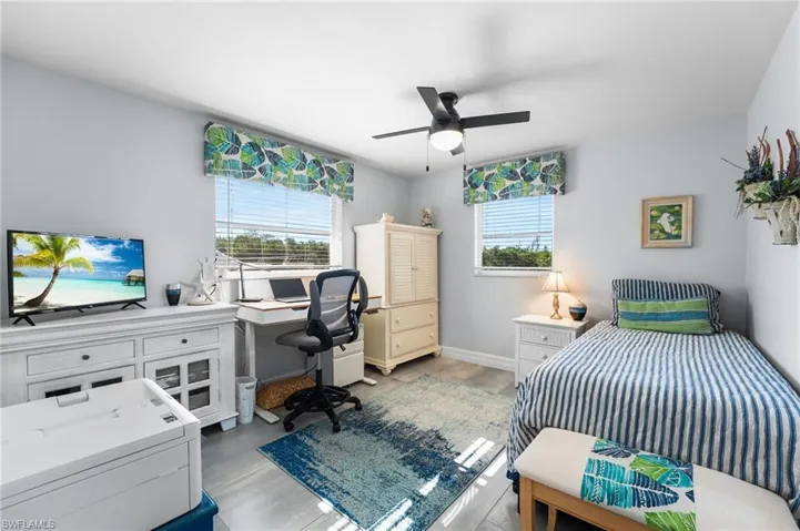 The 3rd bedroom is utilized as an office at this time.