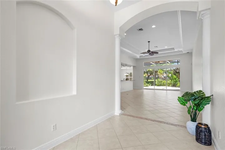 foyer looking into living room