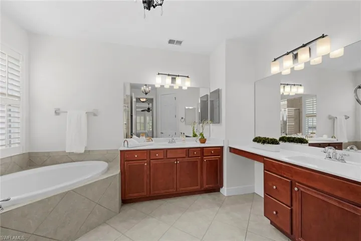 Dual vanities