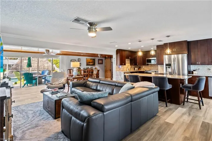 Open and inviting great room designed for comfort and entertaining.