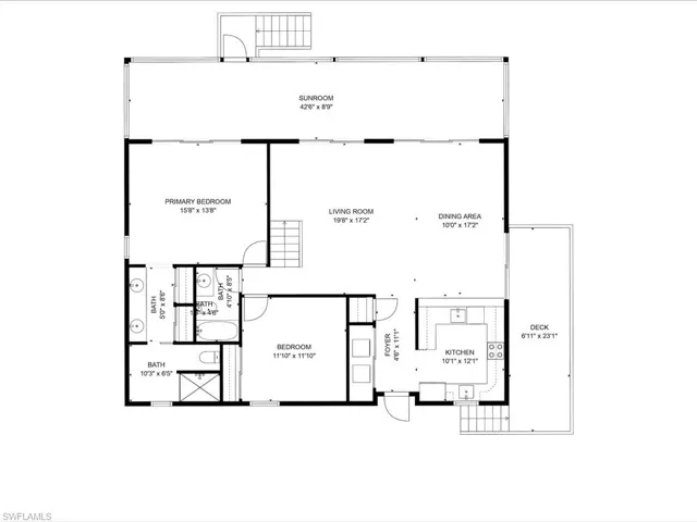 Main Level Floor Plan