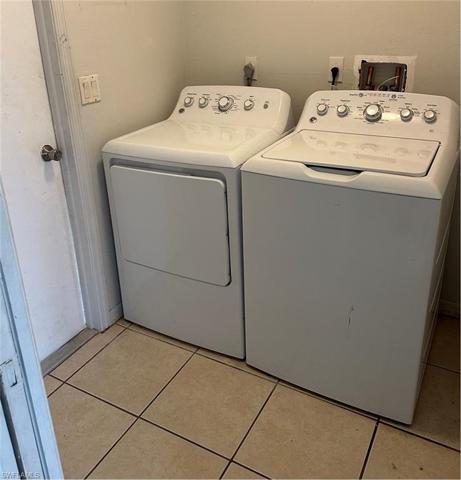 Washer and dryer