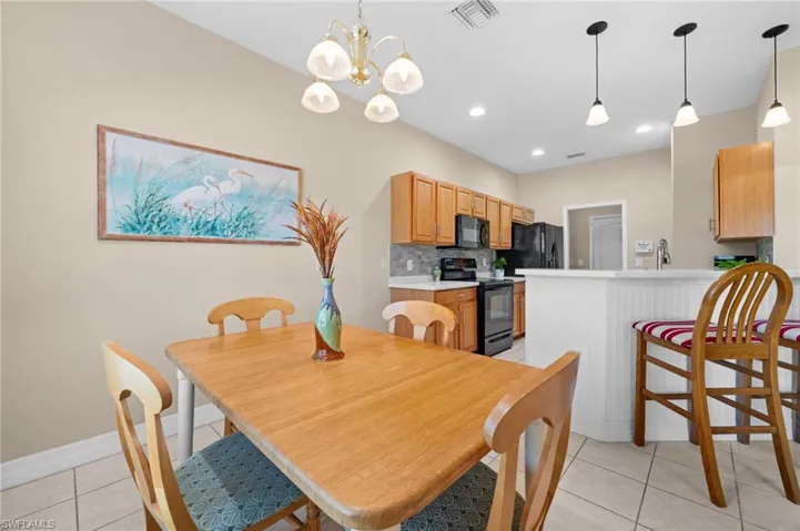 Dining Room next to the Kitchen