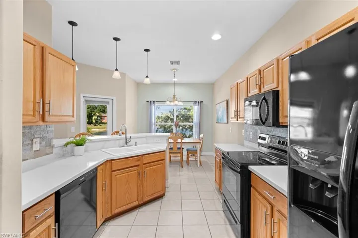 Lots of Counter Space in the Kitchen