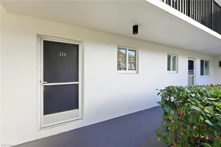 Condo's Main Side Entry Door