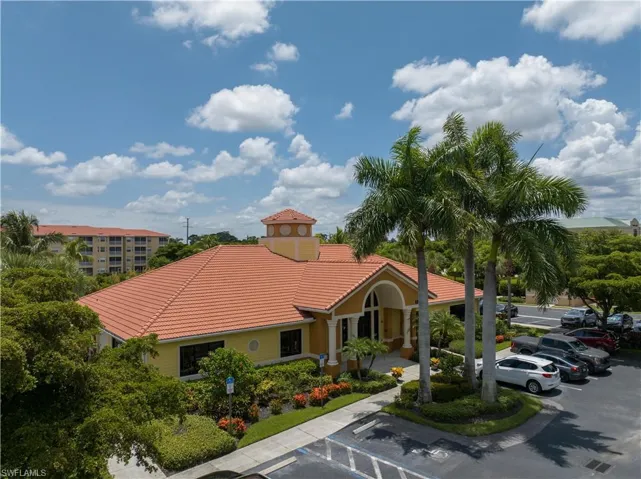 View of front of Clubhouse