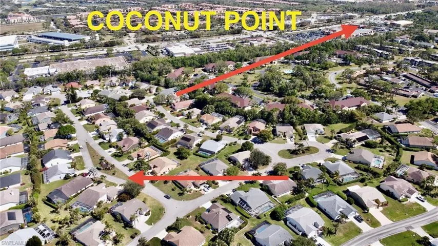 Birds eye view of property featuring a residential view