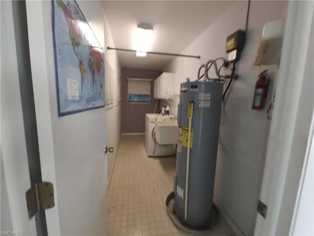 Laundry room.
