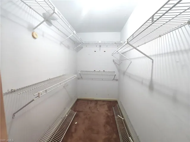 primary Walk-in closet.
