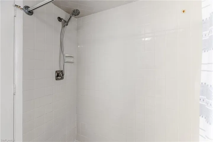 Master shower