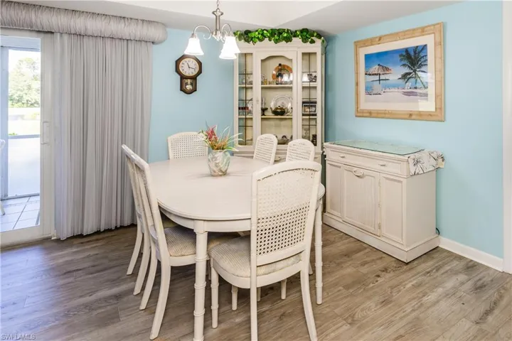 Dining area