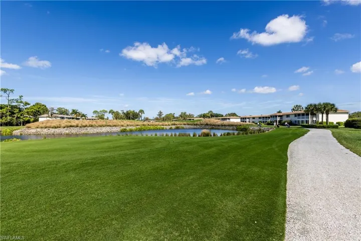 Golf course view