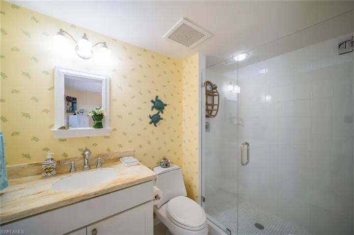 Guest suite bathroom