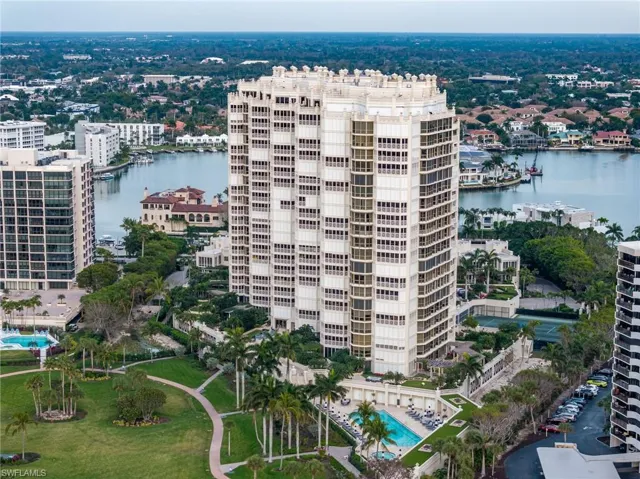 Aerial of building