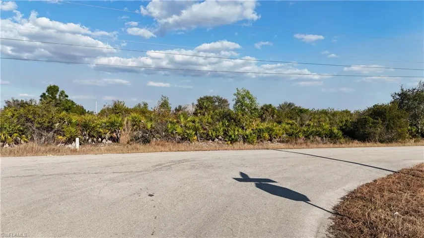 View of asphalt road