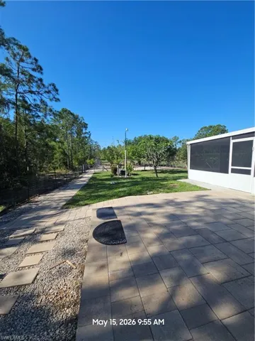 Paved deck