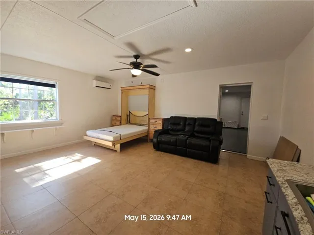 Private loft access to the main home with independent A/C split