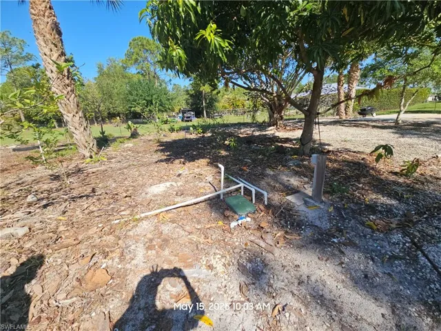 Sprinkle system in the fruit trees area: Spanish plum, sugar-apple, jackfruit, mangos, bananas, and yuca trees