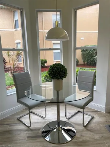 2nd Dining area in kitchen finished floors