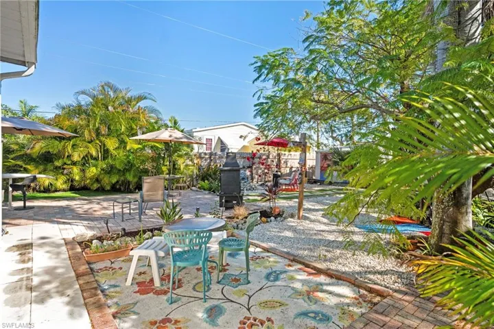 View of patio featuring outdoor dining space