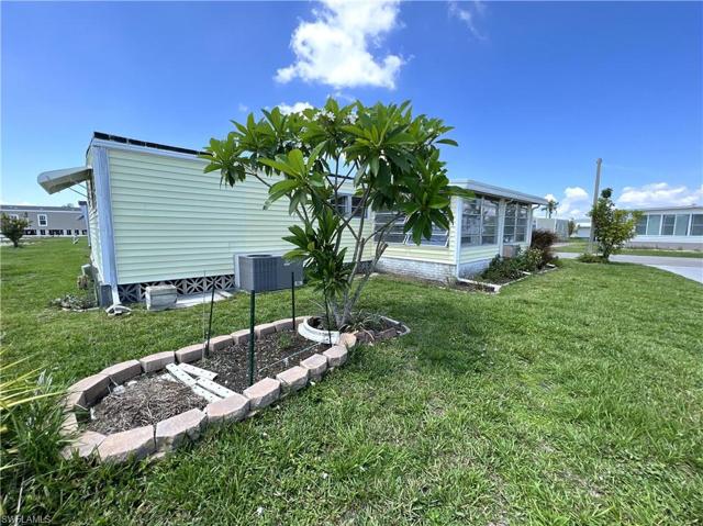 Rear of home