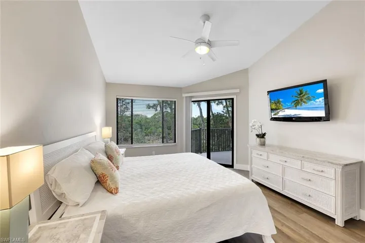 Primary bedroom with access to exterior