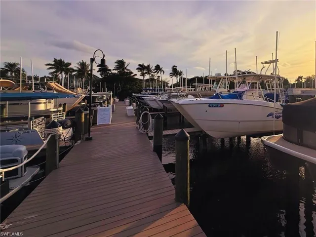 Bonita Bay neighborhood Marina to house your own boat or go on a charter..either way!