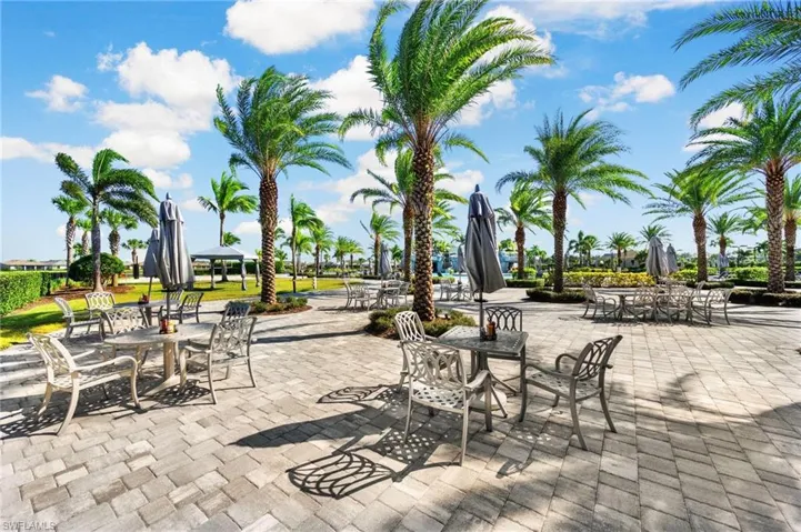 View of patio