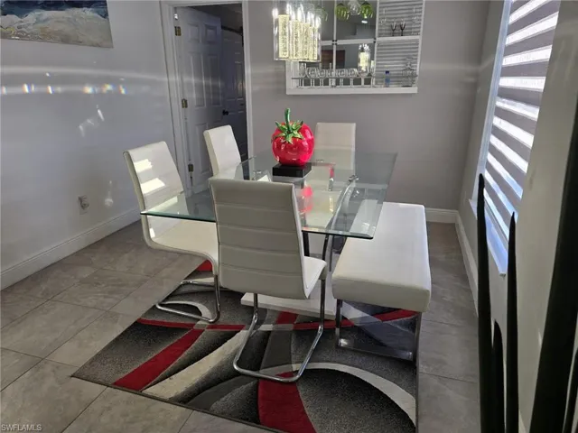 Dining room featuring baseboards