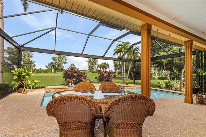 Plenty of undercover space for entertaining.