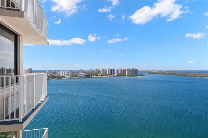 Soaring views of back bay