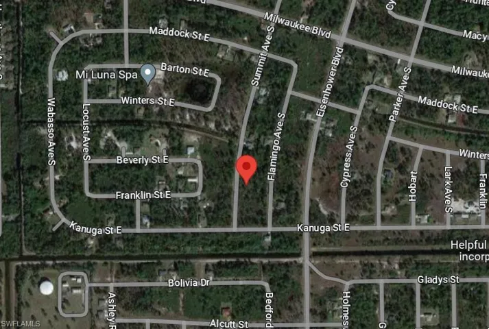 Map location