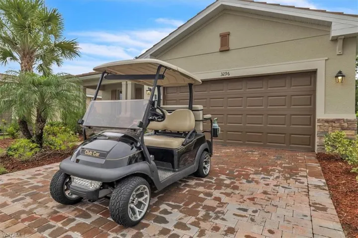 Golf Cart Included