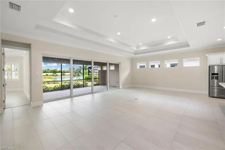 Bright space with views outdoors