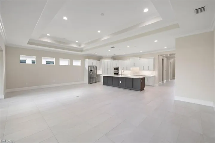 Neutral interior enables you to customize your space to suit your style
