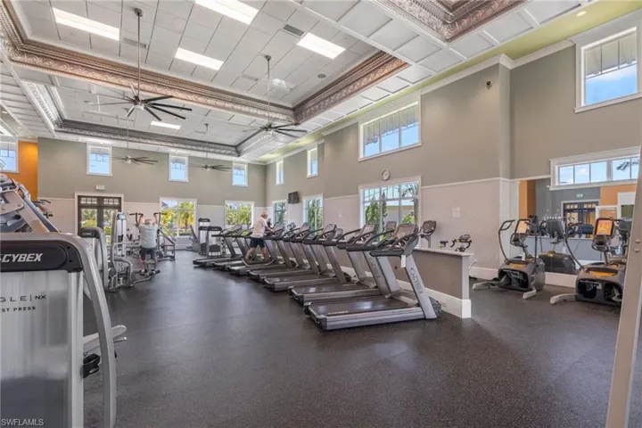 State of the art fitness center