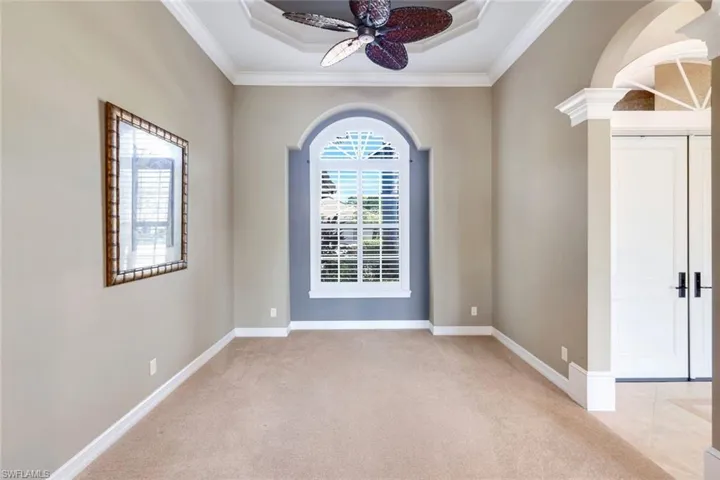 Sitting Room left of Foyer Entrance