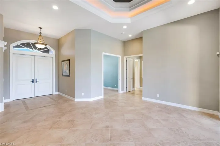 Foyer area / Office on Right