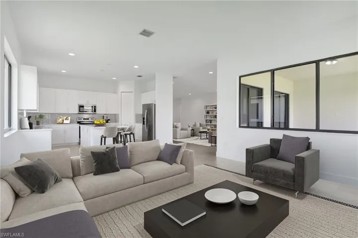 View of living room