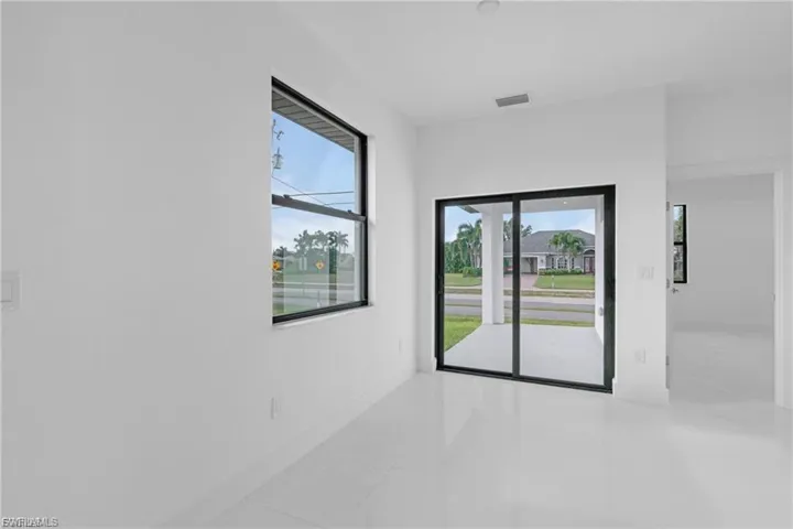 Spare room with baseboards