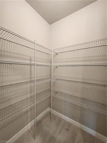 View of storage area