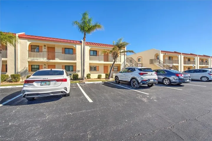 View of vehicle parking