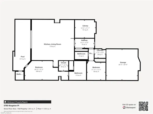 View of "Victoria" floor plan
